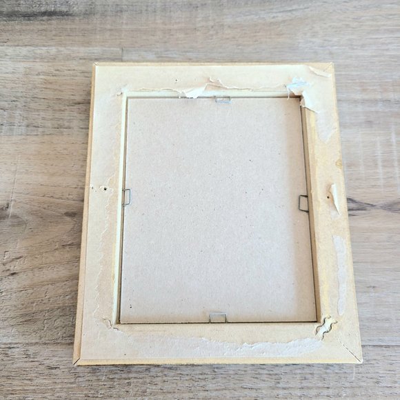 Small framed picture. Flowers in basket. Signed by artist. - Picture 7 of 7